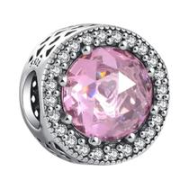 Pulseira De Charme Em Prata 925 Para Mulheres, Presente De Joias DIY Com Charms De Coração E Anjo,