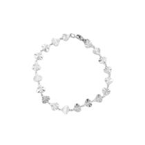 Pulseira de corações de aço Pulseira de corações de aço