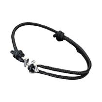 Pulseira De Corda De Âncora Ajustável De Aço Inoxidável De 2mm Para Homens E Mulheres, Pulseira Fina