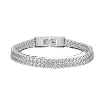 Pulseira De Corrente Dupla Masculina Em Aço Inoxidável Joia Punk Presente De Natal Antigo