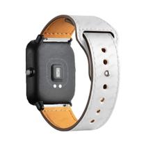 Pulseira De Couro Amazfit 20mm/22mm Compatível Com GTS 4/3/2/2e/GTS2 Mini/GTR 4/3 Pro/2/2e/Stratos
