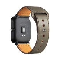 Pulseira De Couro Amazfit 20mm/22mm Compatível Com GTS 4/3/2/2e/GTS2 Mini/GTR 4/3 Pro/2/2e/Stratos