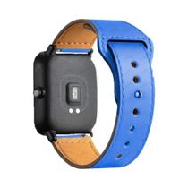 Pulseira De Couro Amazfit 20mm/22mm Compatível Com GTS 4/3/2/2e/GTS2 Mini/GTR 4/3 Pro/2/2e/Stratos