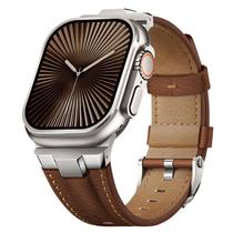 Pulseira de couro Apple Watch Suitisbest Ultra 49 mm 46 mm 45 mm 44 mm 42 mm Pulseira de couro Apple Watch Suitisbest Ultra 49 mm 46 mm 45 mm 44 mm 42 mm