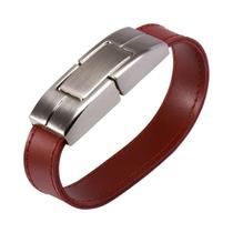 Pulseira De Couro Com Fecho Magnético Pen Drive USB Multifuncional Para Negócios Memória Para Laptop