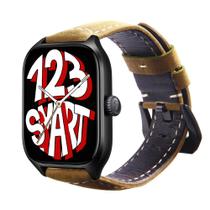 Pulseira de Couro compatível com GTS4 A2168 / GTS 4 Mini A2176 / GTS 1 2 3 - Bege