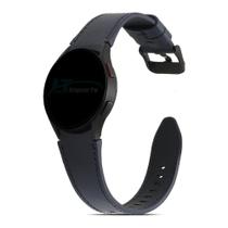 Pulseira de Couro compativel com Samsung Galaxy Watch 4, Galaxy Watch 4 Classic, Galaxy Watch 5, Galaxy Watch 5 PRO