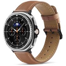 Pulseira de couro compatível com Samsung Galaxy Watch 8 40 mm 44 mm/8 Classic 46 mm Pulseira de couro compatível com Samsung Galaxy Watch 8 40 mm 44 mm/8 Classic 46 mm