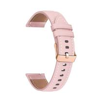 Pulseira De Couro De 20mm Para Smartwatch Amazfit GTS 4 2 GTS 3 2E GTR Mini Bip 3 pro Bip U pro