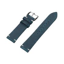 Pulseira De Couro De Bezerro Marrom Escuro Para Relógios Omega, Seiko, Casio, Rolex 18mm 20mm 21mm