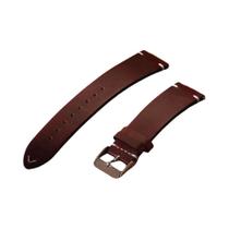 Pulseira De Couro Genuíno De Couro De Vaca Com Acabamento Em Óleo E Cera, Liberação Rápida Para