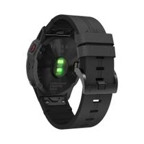 Pulseira De Couro Genuíno QuickFit De 22 26mm Para Garmin Forerunner 965 955 Solar 745 Instinct 2X
