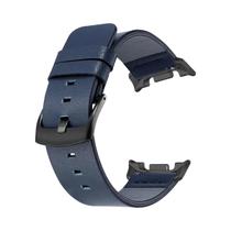 Pulseira De Couro Luxuosa Para Samsung Galaxy Watch 8 40mm 44mm Classic Ultra 2025 Acessórios De