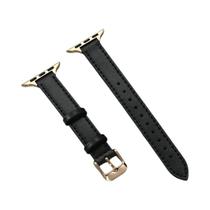 Pulseira De Couro Macio Para Apple Watch Feminina Ultra Fina Compatível Com Iwatch De 38mm a 45mm