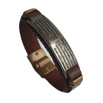 Pulseira de Couro P0140 Pulseira de Couro P0140