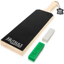 Pulseira de couro para afiar facas Hutsuls Paddle Block Pulseira de couro para afiar facas Hutsuls Paddle Block