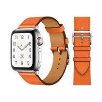 Pulseira de Couro para Apple Watch 40mm/41mm/44mm/45mm - Série SE, 3, 4, 5, 6, 7, 8 e 9