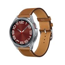 Pulseira de couro para Samsung Galaxy Watch 6 Classic 43mm 47mm