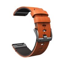 Pulseira De Couro QuickFit De 22mm 26mm Para Garmin Epix Gen 2 Phoenix 7 7X 5Plus 6XPro Enduro 2 Pulseira De Couro QuickFit De 22mm 26mm Para Garmin Epix Gen 2 Phoenix 7 7X 5Plus 6XPro Enduro 2