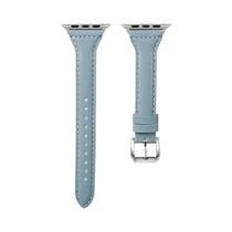 Pulseira De Couro Slim Para Apple Watch Band Ultra 49mm Série 10 7 8 9 41mm 45mm 38mm 42mm iWatch SE
