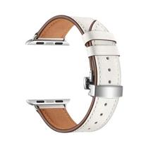 Pulseira De Couro Unissex Para Apple Watch Série 8 7 SE 6 5 4 3 Compatível Com 38mm 40mm 41mm 42mm