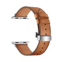 Pulseira De Couro Unissex Para Apple Watch Series 8 7 SE 6 5 4 3 Compatível Com 38mm 40mm 41mm 42mm