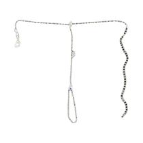 Pulseira De Dedo Feminina Bohemia Com Cristais Em Forma De Losango, Acessórios De Joias, Presente Pulseira De Dedo Feminina Bohemia Com Cristais Em Forma De Losango, Acessórios De Joias, Presente