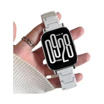 Pulseira De Fibra De Carbono De 20mm 22mm Para Xiaomi Redmi Watch 5 Active Lite Acessórios De Pulseira De Fibra De Carbono De 20mm 22mm Para Xiaomi Redmi Watch 5 Active Lite Acessórios De