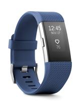 Pulseira de fitness Fitbit Charge 2 Heart Rate Blue Small