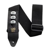Pulseira de guitarra Ernie Ball Pickholder Polypro Black P04039 Pulseira de guitarra Ernie Ball Pickholder Polypro Black P04039