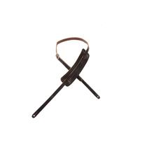 Pulseira de guitarra Levy's Leathers M25-DBR em couro vegetariano estilo anos 50 Pulseira de guitarra Levy's Leathers M25-DBR em couro vegetariano estilo anos 50