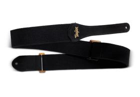 Pulseira de guitarra Taylor GS Mini preta de algodão ajustável Pulseira de guitarra Taylor GS Mini preta de algodão ajustável