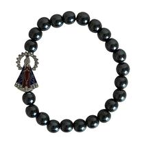 Pulseira de Hematita de Nossa Senhora Aparecida Pulseira de Hematita de Nossa Senhora Aparecida