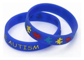 Pulseira De Identificação Autismo Autista Infantil Oferta