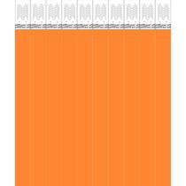 Pulseira de Identificação MED Laranja - Pacote com 50 Unidades