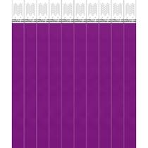 Pulseira de Identificação MED Roxo Pacote com 100