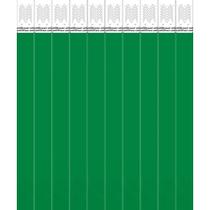 Pulseira de Identificação MED Verde Bandeira Pacote com 100