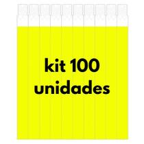 Pulseira de Identificação Sintética Cor Amarelo Balada Eventos Igreja Casamento Festa 15 anos Escolha 50, 100, 200 ou 1000 Unid. Promoção Pulseira de Identificação Sintética Cor Amarelo Balada Eventos Igreja Casamento Festa 15 anos Escolha 50, 100, 200 ou 1000 Unid. Promoção