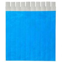 Pulseira de identificação tyvek Azul com 1000 unidades - Singularis