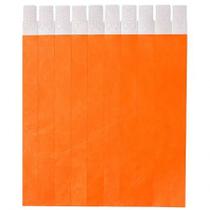 Pulseira de identificação tyvek Laranja com 1000 unidades - Singularis Pulseira de identificação tyvek Laranja com 1000 unidades - Singularis