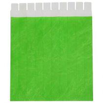 Pulseira de identificação tyvek Verde com 1000 unidades - Singularis Pulseira de identificação tyvek Verde com 1000 unidades - Singularis