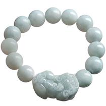 Pulseira de jadeíte natural Pixius birmanesa de jade de grau A 75g Pulseira de jadeíte natural Pixius birmanesa de jade de grau A 75g