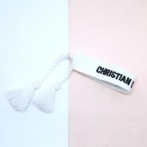 Pulseira de Letras com Borla Ajustável, Tecido Artesanal Unissex Moda Masculina e Feminina Pulseira de Letras com Borla Ajustável, Tecido Artesanal Unissex Moda Masculina e Feminina