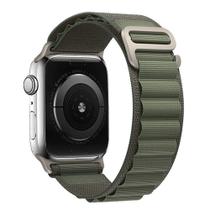 Pulseira de Loop Alpino Watch Ultra Serie 9 8 7 SE 6 5 4 3 2 1 Banda de nylon 49mm 45mm 44mm 42mm