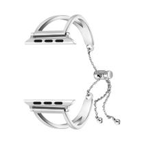 Pulseira De Luxo Em Aço Inoxidável Para Apple Watch 40mm 41mm 45mm 44mm 49mm iWatch Series 9 8 7 SE