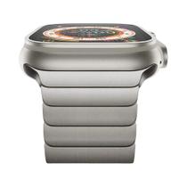 Pulseira De Luxo Em Aço Inoxidável Para Apple Watch Series 10 9 8 7 46mm 45mm 41mm 49mm IWatch Metal