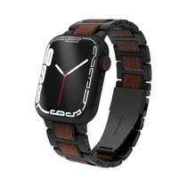 Pulseira De Madeira De Sândalo Para Apple Watch Series 11 10 8 SE3 Ultra iWatch 49mm 46mm 40mm 44mm