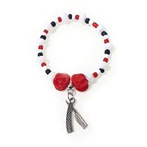 Pulseira de Malandra Navalha Malandragem Pombagira Cristal Prata Umbanda Candomblé Quimbanda