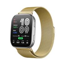 Pulseira De Malha Metálica Magnética De 22mm Para Smartwatch Amazfit Bip 6