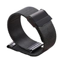 Pulseira De Malha Milanesa Universal De Liberação Rápida 18mm-24mm Em Aço Inoxidável 06